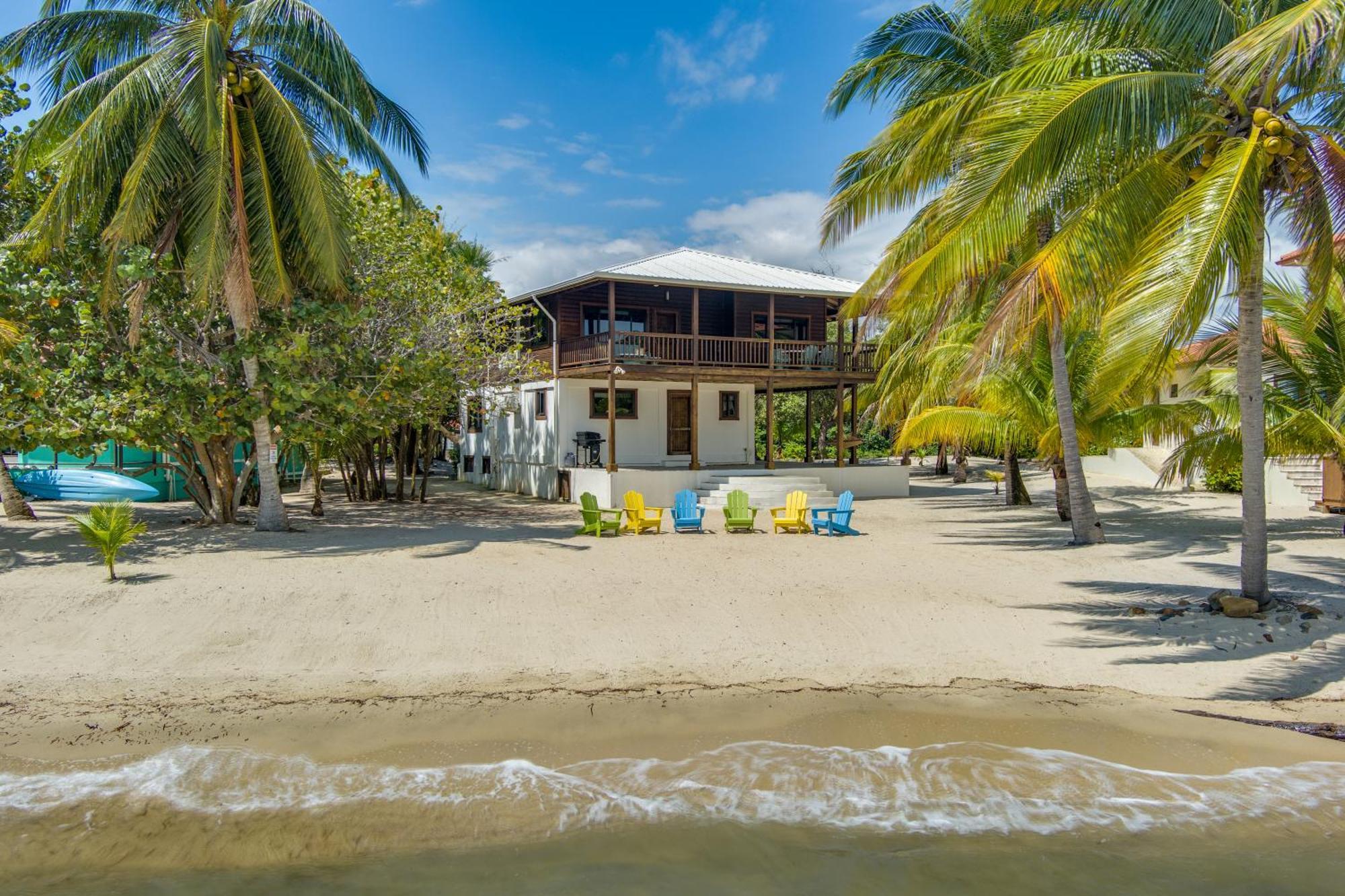 Villa Bella Sway Belize Maya Beach Esterno foto